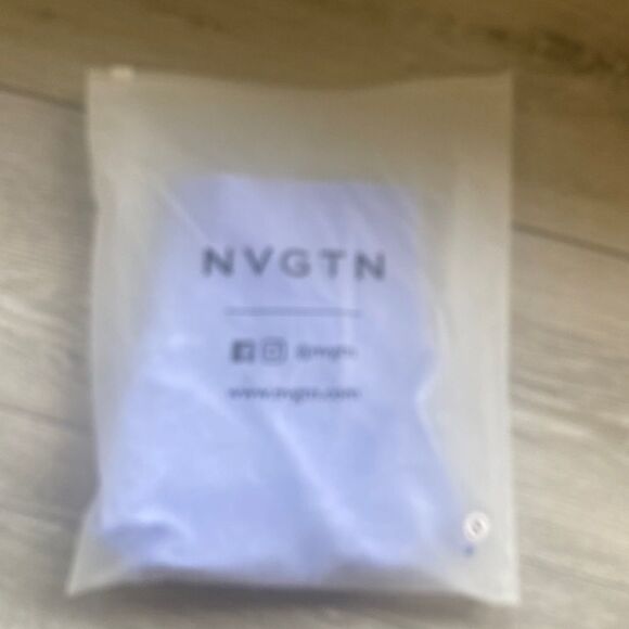 NVGTN‎ PRO SHORTS HEATHER BLUE/PURPLE S (LAVENDER COLOR) NWT IN PKG - Picture 7 of 7